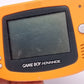 Game Boy Advance with Customized power adapter (Spicy Orange)