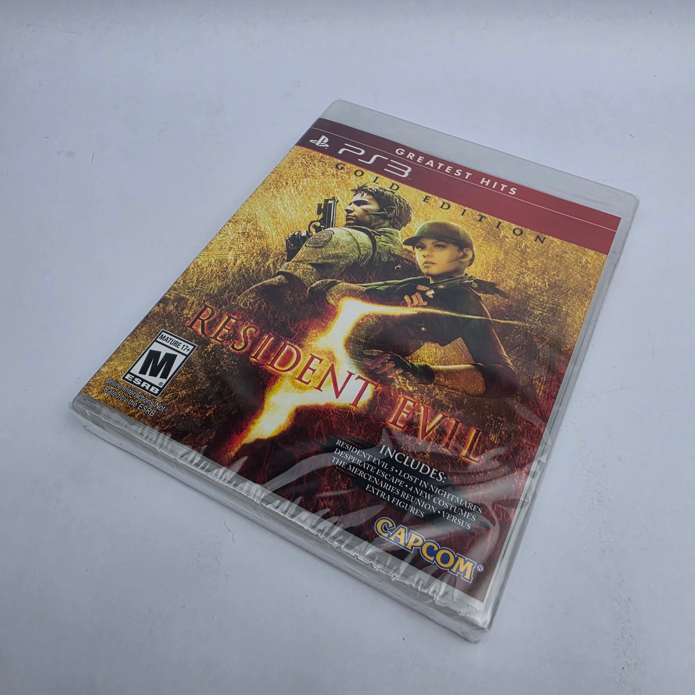 Resident Evil 5 - Gold Edition (US Region / Factory Sealed)