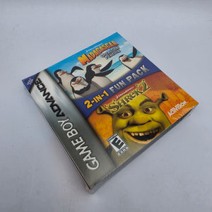 2 in 1 Fun Pack - Madagascar and Shrek 2 (US Version / Factory Sealed)