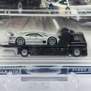 HotWheels - Team Transport (1997 Mercedes Benz CLK-GTR and Fleet Street)