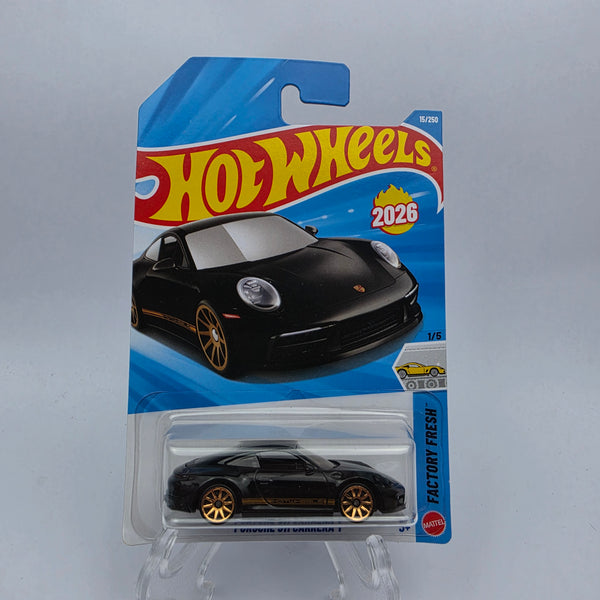 HotWheels - Porsche 911 Carrera T (Black)