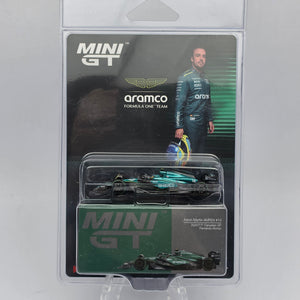 Mini GT - Aston Martin AMR24 #14 2024 F1 Canadian GP Fernando Alonso