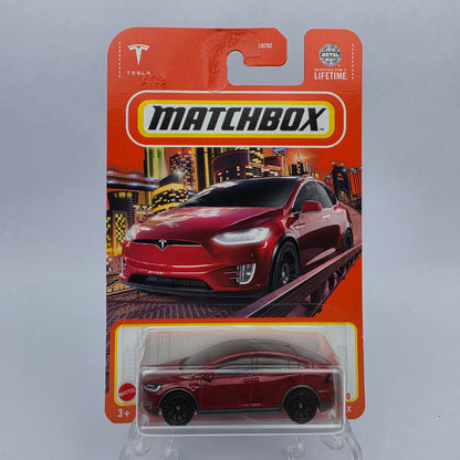 Matchbox - Tesla Model X (Red 18/100)
