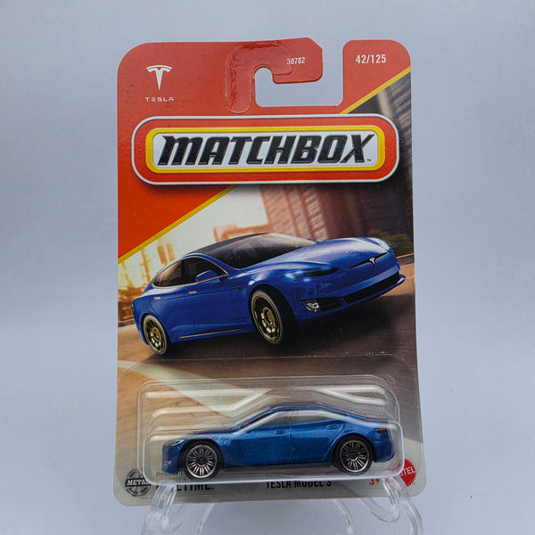 Matchbox - Tesla Model S (Blue)