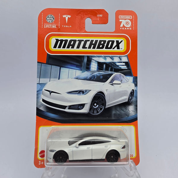 Matchbox - Tesla Model S (White 86/100)