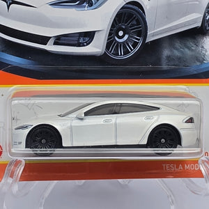 Matchbox - Tesla Model S (White 86/100)