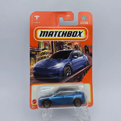 Matchbox - Tesla Model Y (Blue)