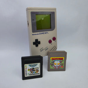 Nintendo Gameboy Original (DMG) Plus 2 Games Bundle