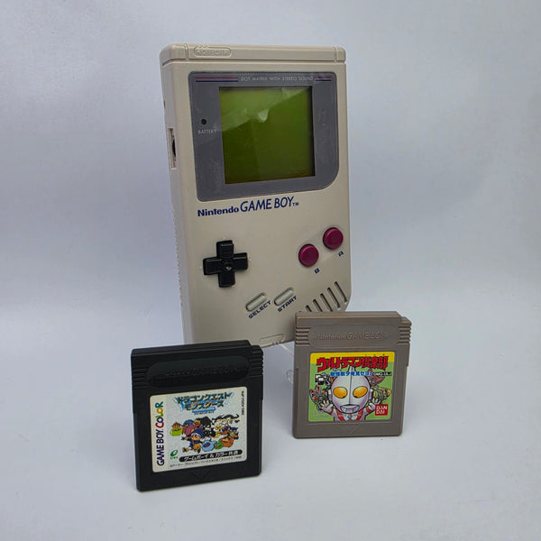 Nintendo Gameboy Original (DMG) Plus 2 Games Bundle