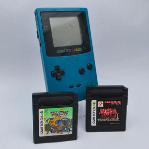 Nintendo Gameboy Color - Blue/Green Color (Plus 2 Games Bundle)