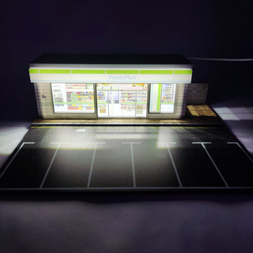 Family Mart Diorama Scene