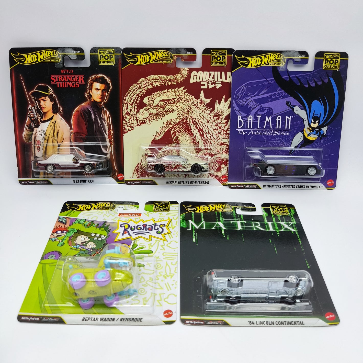Hotwheels Pop Culture Set