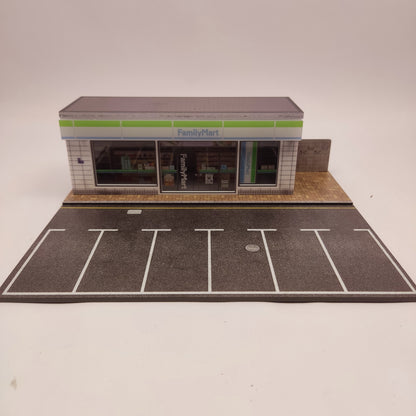 Family Mart Diorama Scene