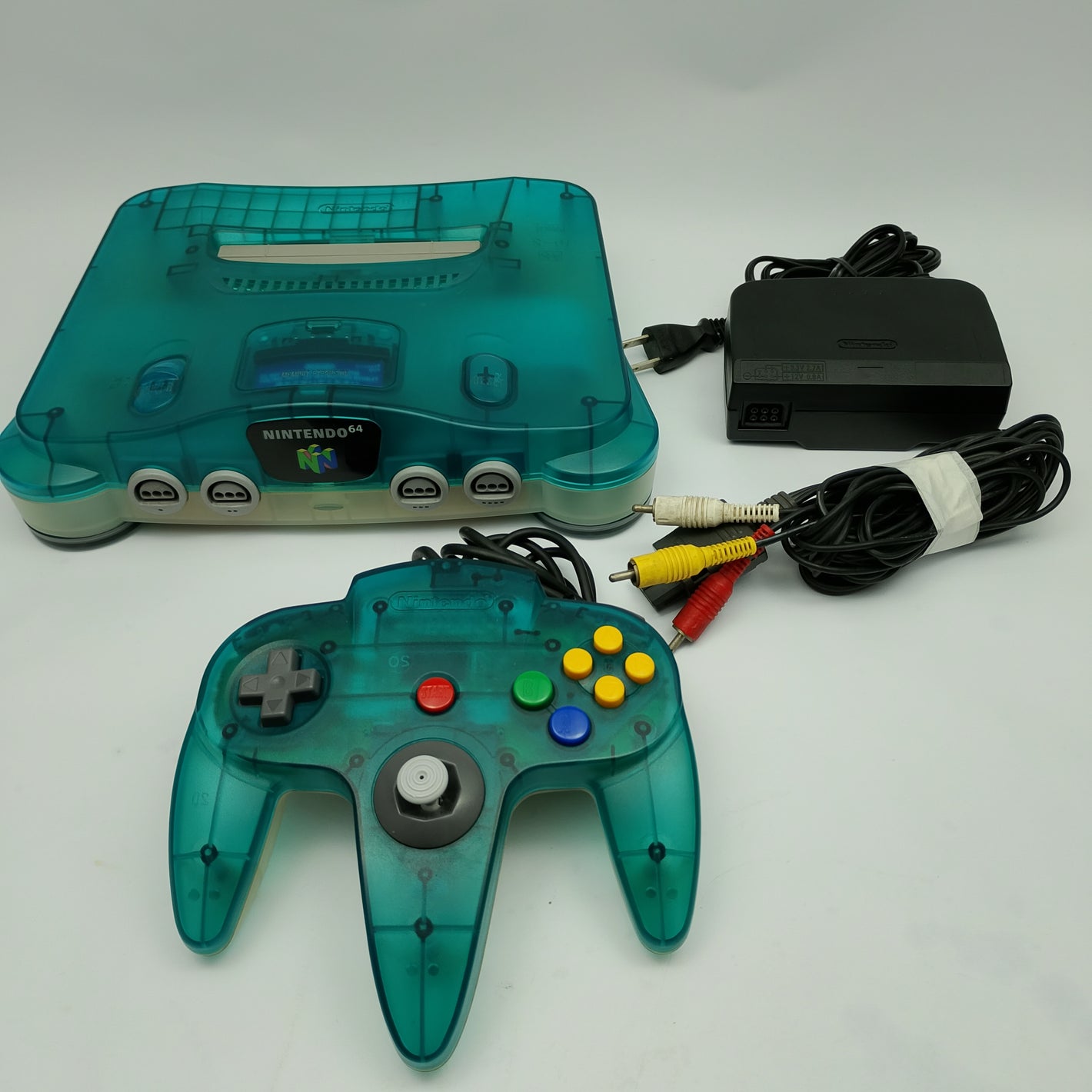Nintendo 64 - Clear Blue (JAPAN Region)