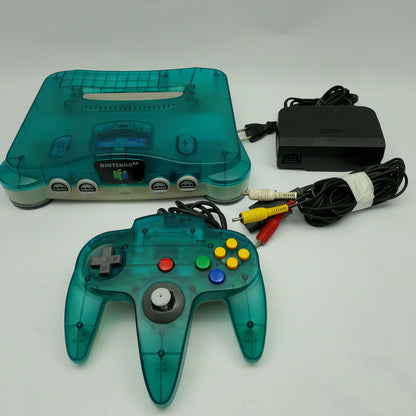 Nintendo 64 - Clear Blue (JAPAN Region)