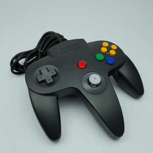 Nintendo 64 Controller - Black Grey