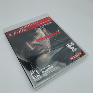 Metal Gear Solid 4: Guns of the Patriots (US REGION / Factory Sealed)