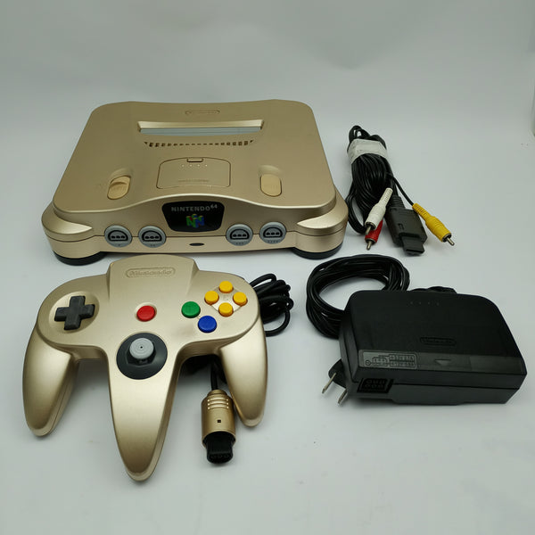 Nintendo 64 - Gold (JAPAN Region)